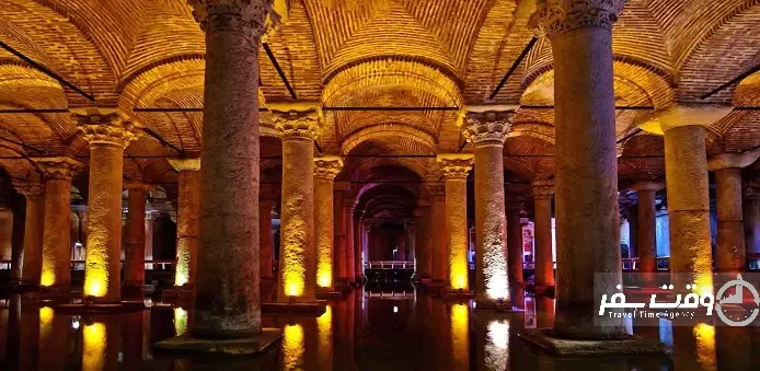 آب انبار قصر سلطنتی , وقت سفر