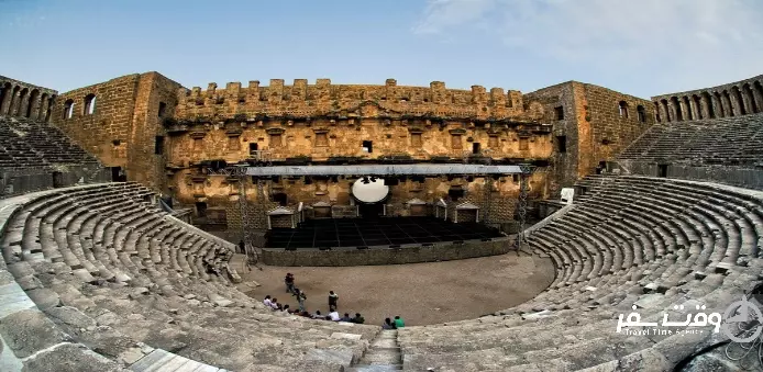 آسپندوس , وقت سفر