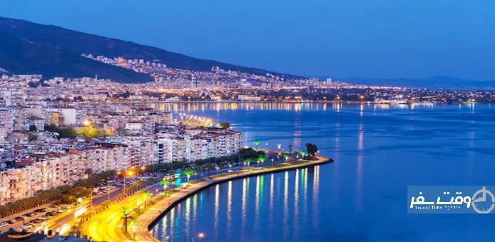 ازمیر , وقت سفر