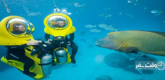 اسکوتر زیر دیایی , وقت سفر