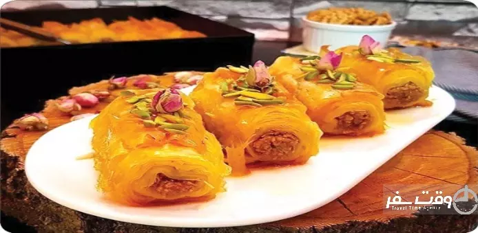 باقلوا ترکی , وقت سفر