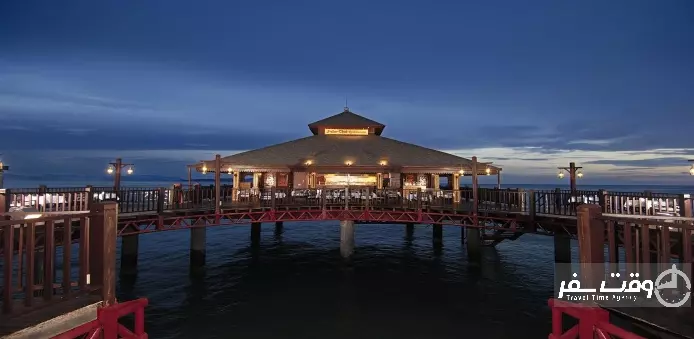 برجایا هتل , وقت سفر