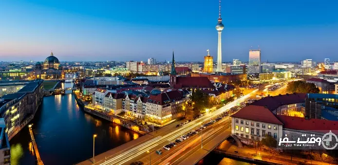 برلین , وقت سفر