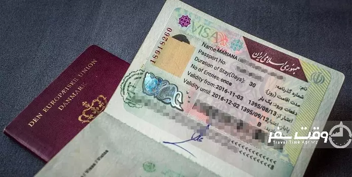 تفاوت پاسپورت و ویزا , وقت سفر