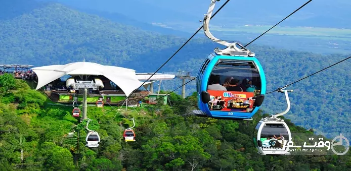 تله کابین لنکاوی , وقت سفر