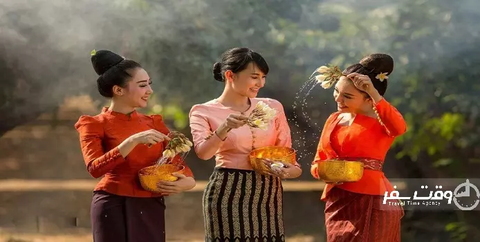 جشنواره آب تایلند , وقت سفر