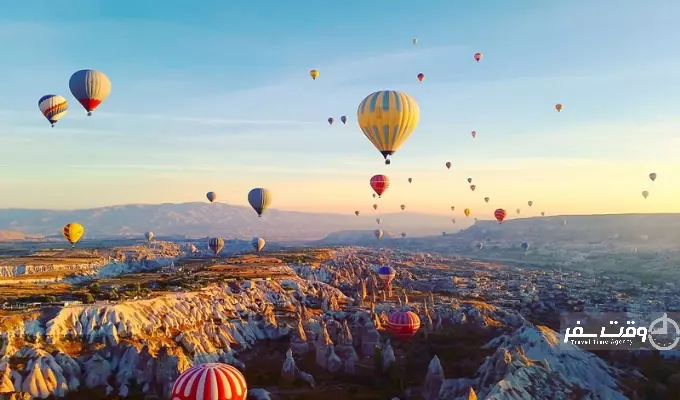 جشنواره بالن ها در کاپادوکیا , وقت سفر