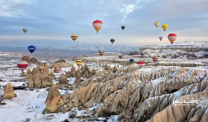 جشنواره بالن ها در کاپادوکیا , وقت سفر
