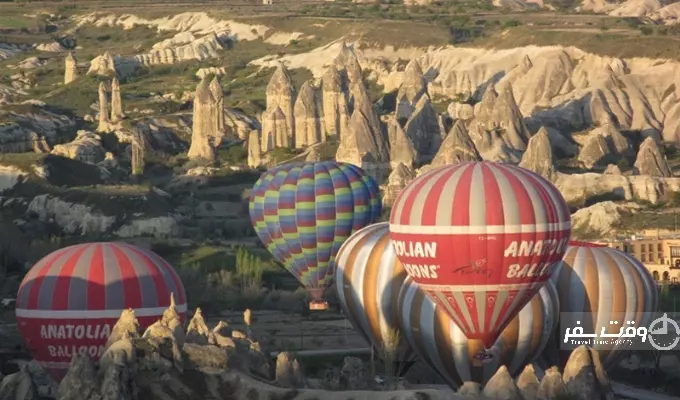 جشنواره بالن ها در کاپادوکیا , وقت سفر