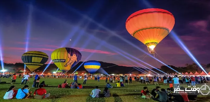 جشنواره بالن , وقت سفر