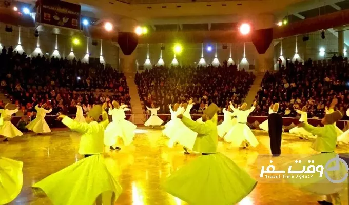 جشنواره رقص سماع , وقت سفر