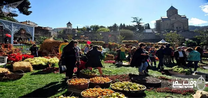 جشنواره روز تفلیس تبیلیسوبا , وقت سفر 