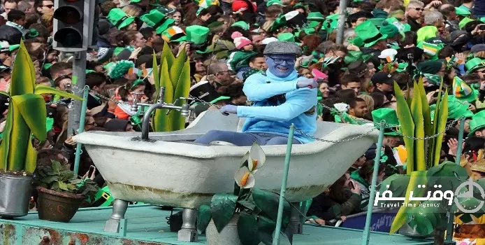 جشنواره سنت پاتریک , وقت سفر