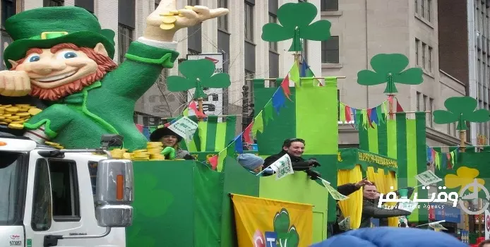 جشنواره سنت پاتریک , وقت سفر