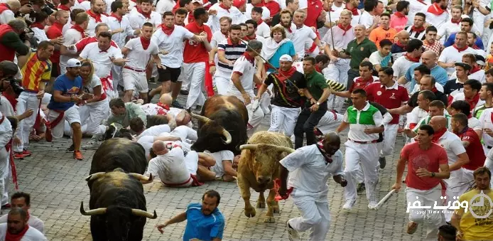 جشنواره سن فرمین , وقت سفر