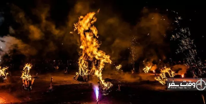 جشنواره شب جادوگران , وقت سفر