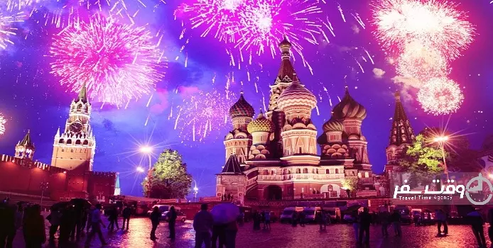 جشنواره شب های سفید روسیه , وقت سفر