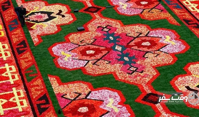 جشنواره فرش گلی , وقت سفر