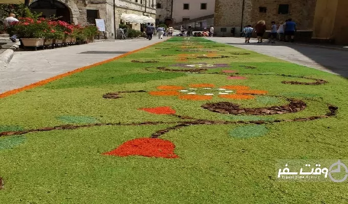 جشنواره فرش گلی , وقت سفر