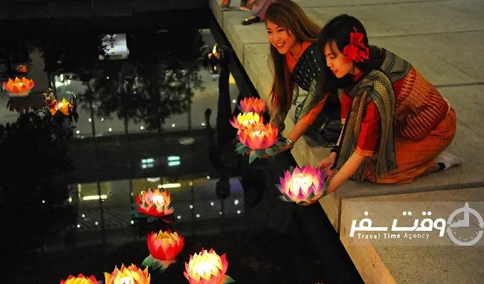 جشنواره لوی کراتونگ , وقت سفر