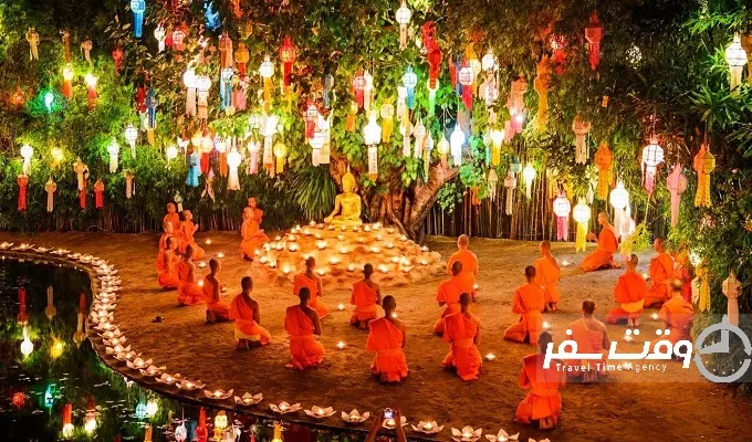 جشنواره لوی کراتونگ , وقت سفر