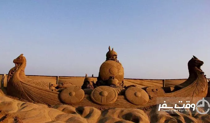 جشنواره مجسمه های شنی , وقت سفر