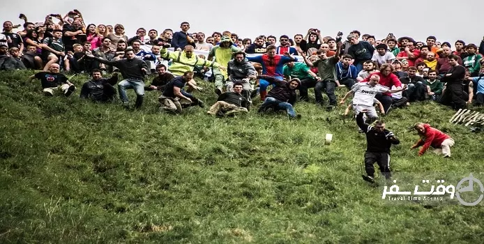 جشنواره پنیرهای غلتان , وقت سفر