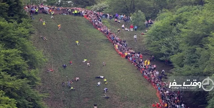 جشنواره پنیرهای غلتان , وقت سفر