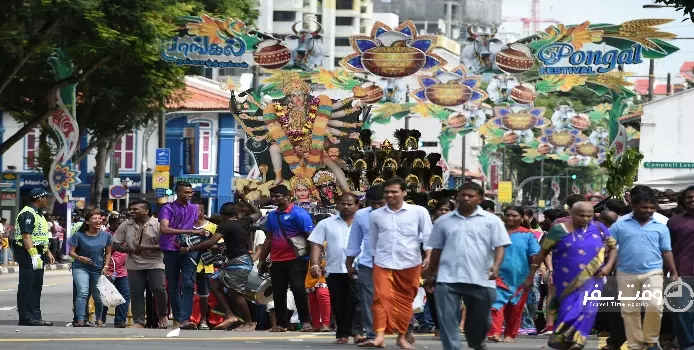 جشنواره پونگال در سنگاپور , وقت سفر