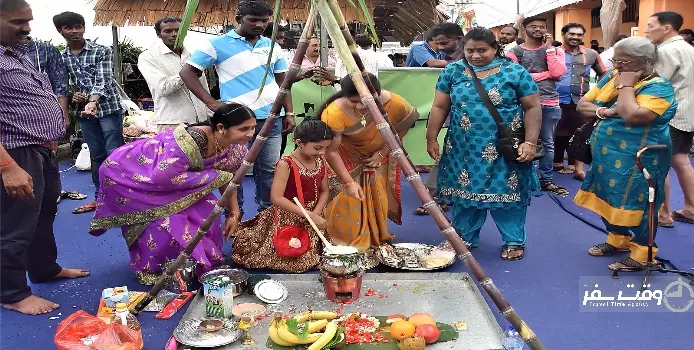 جشنواره پونگال در سنگاپور , وقت سفر