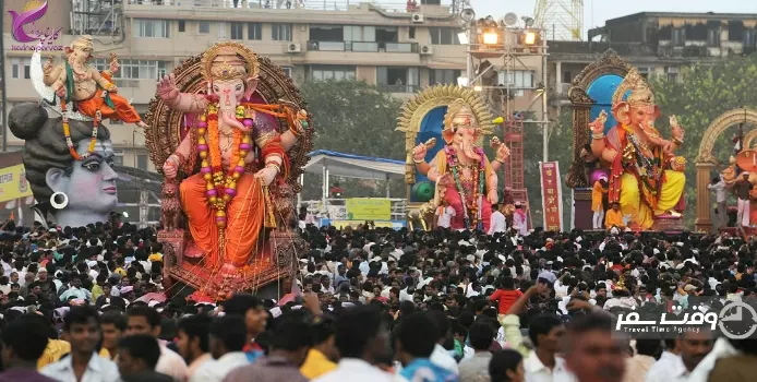 جشنواره گانش در هند , وقت سفر