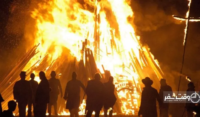 جشنواره گای فاکس , وقت سفر