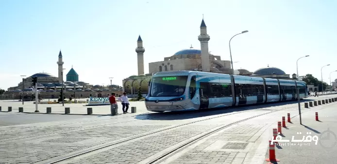 حمل ونقل در قونیه , وقت سفر