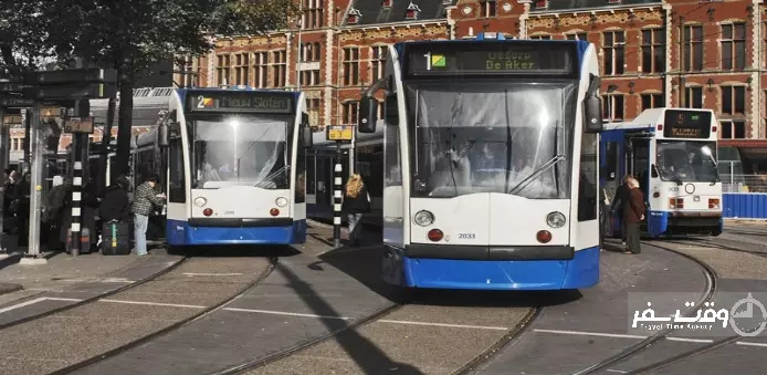 حمل و نقل عمومی آمستردام , وقت سفر