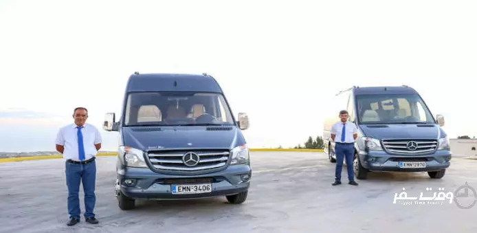 حمل و نقل  عمومی سانتورینی , وقت سفر