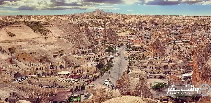 دره سرخ کاپادوکیا , وقت سفر