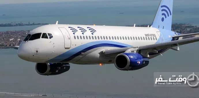 دسترسی مسافرین هواپیما ها به اینترنت, وقت سفر