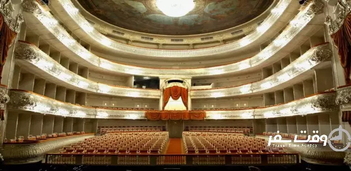 سالن اوپرا و باله‌ی میخایلوفسکی , وقت سفر