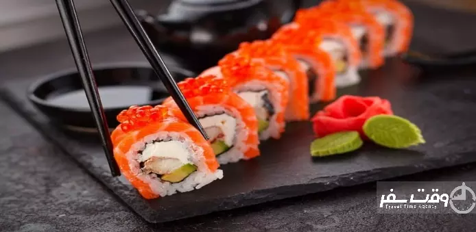 سوشی , وقت سفر