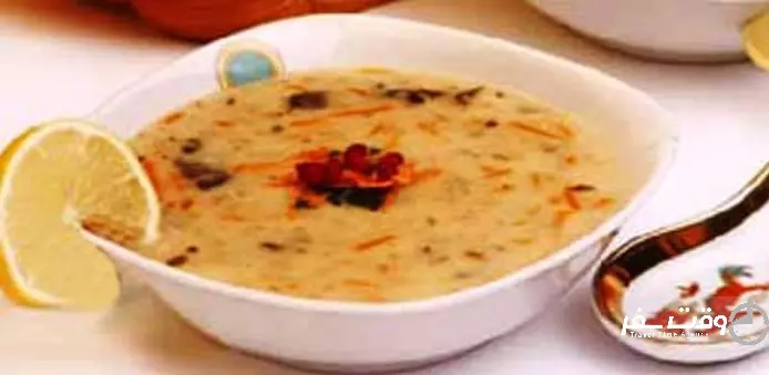 سوپ ترخینه , وقت سفر