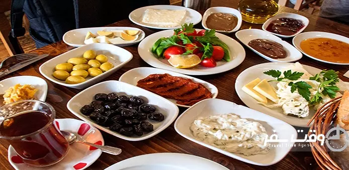 صبحانه ترکی , وقت سفر