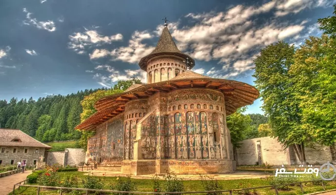 صومعه نقاشی شده رومانی . وقت سفر