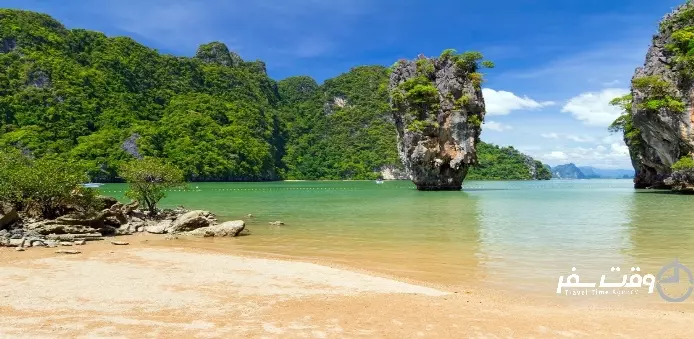 فانگ انگا جزیره , وقت سفر