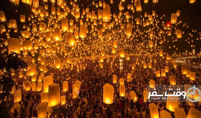 جشنواره فانوس های نورانی , وقت سفر