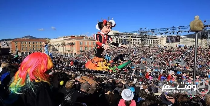 جشنواره کارناوال نیس , وقت سفر