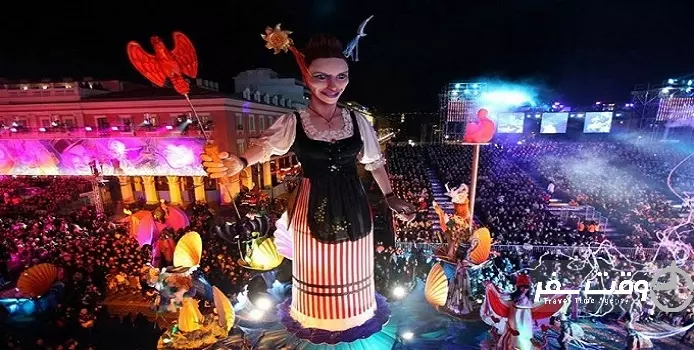 جشنواره کارناوال نیس , وقت سفر