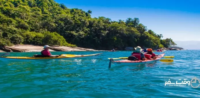 قایق سانتورینی , وقت سفر