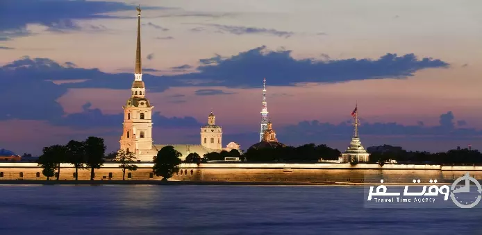 قلعه پیتر و پاول , وقت سفر