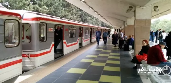 مترو گرجستان , وقت سفر