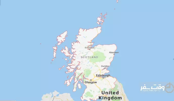 نقشه اسکاتلند , وقت سفر